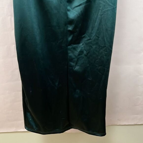 WINDSOR GREEN SPAGHETTI STRAP DRESS SIZE L - Picture 6 of 10